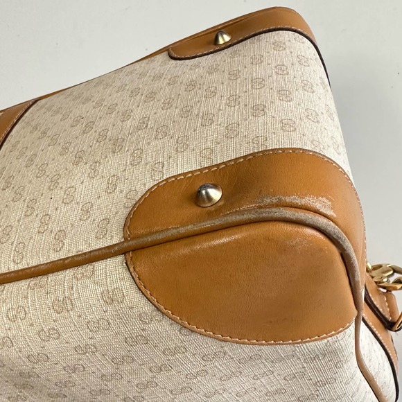 Gucci Cream and Tan Shoulder Bag - Picture 13 of 16